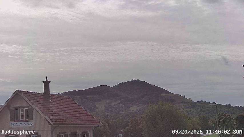 Live camera feed from RADiOSPHERE-BURG TECK in Burg Teck in Owen