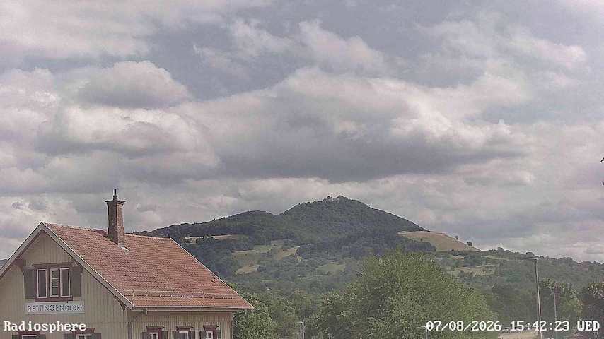 Živý kamerový kanál z RADiOSPHERE-BURG TECK v Burg Teck in Owen