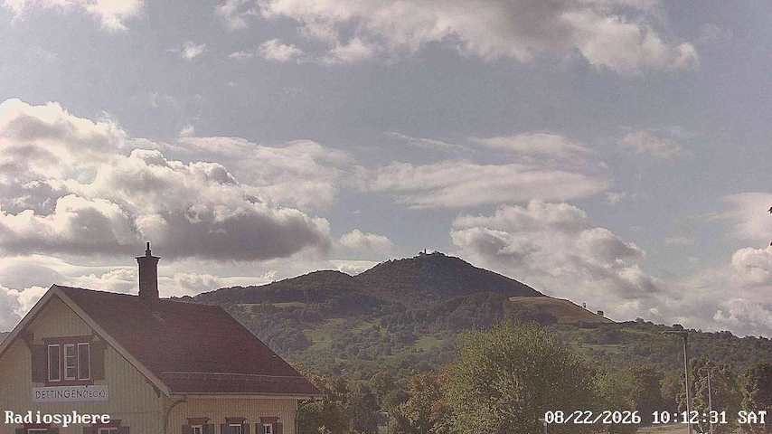 Tiesioginis kameros kanalas iš RADiOSPHERE-BURG TECK Burg Teck in Owen