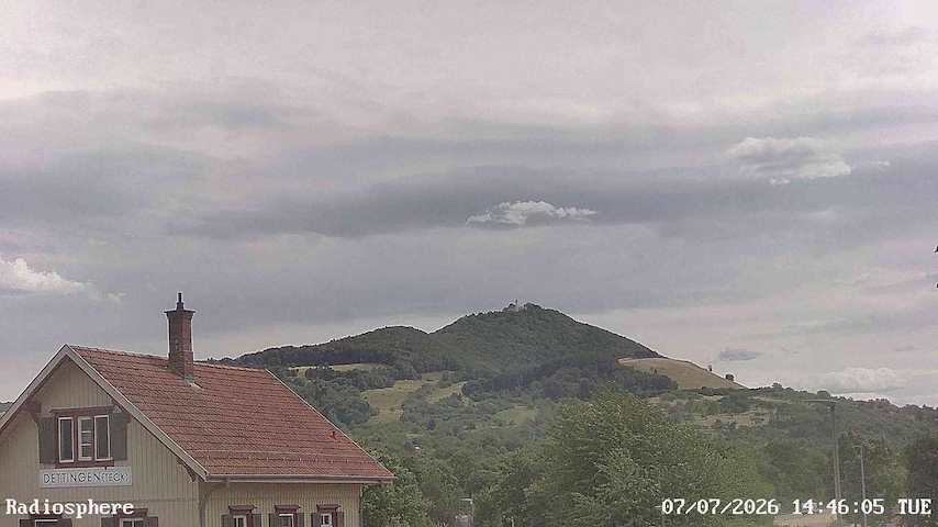Live camera feed from RADiOSPHERE-BURG TECK in Burg Teck in Owen