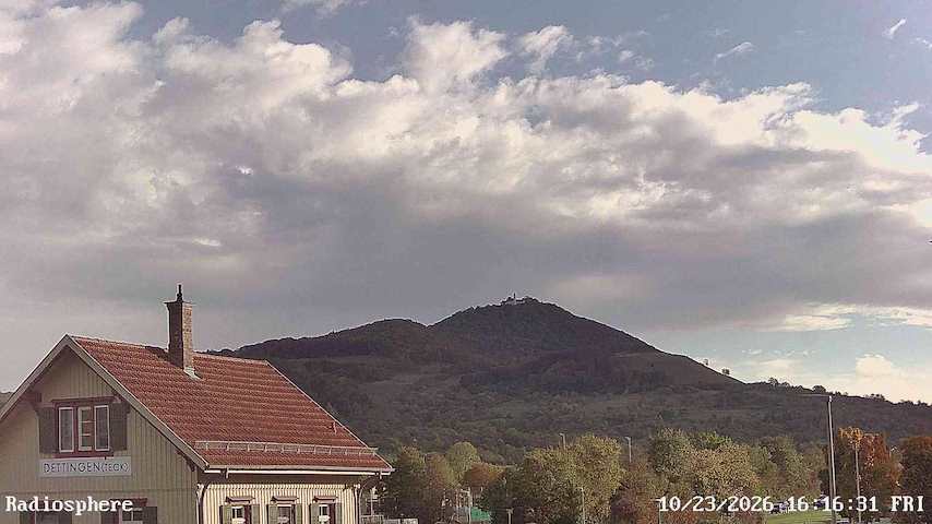 Živý kamerový kanál z RADiOSPHERE-BURG TECK v Burg Teck in Owen