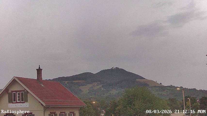 Ζωντανό κανάλι κάμερας από RADiOSPHERE-BURG TECK στο Burg Teck in Owen