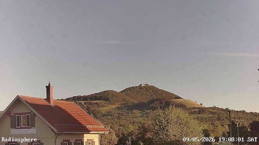 Live camera feed from RADiOSPHERE-BURG TECK in Burg Teck in Owen