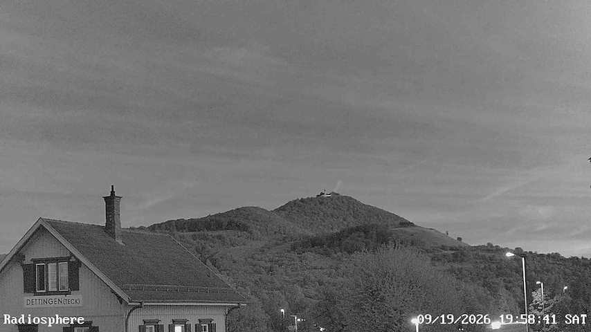 Live camera feed from RADiOSPHERE-BURG TECK in Burg Teck in Owen