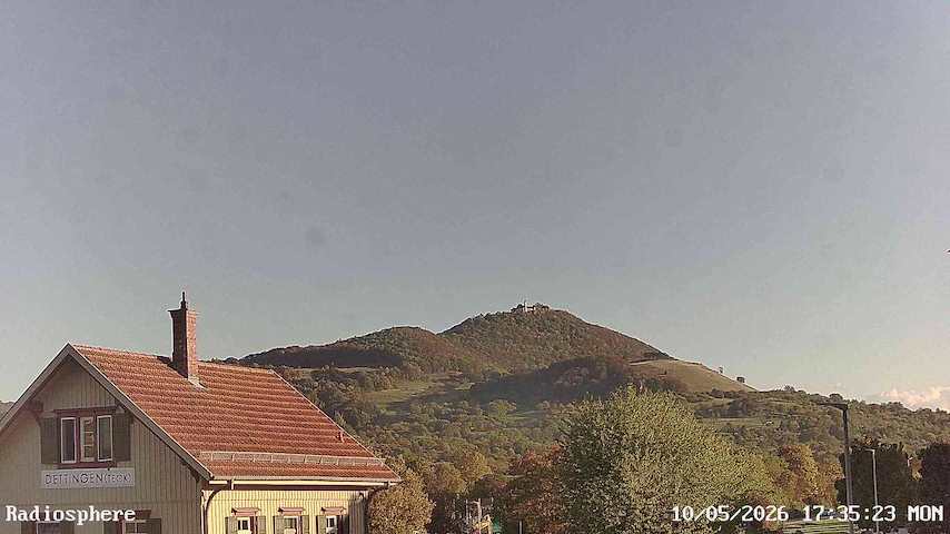 Live camera feed from RADiOSPHERE-BURG TECK in Burg Teck in Owen