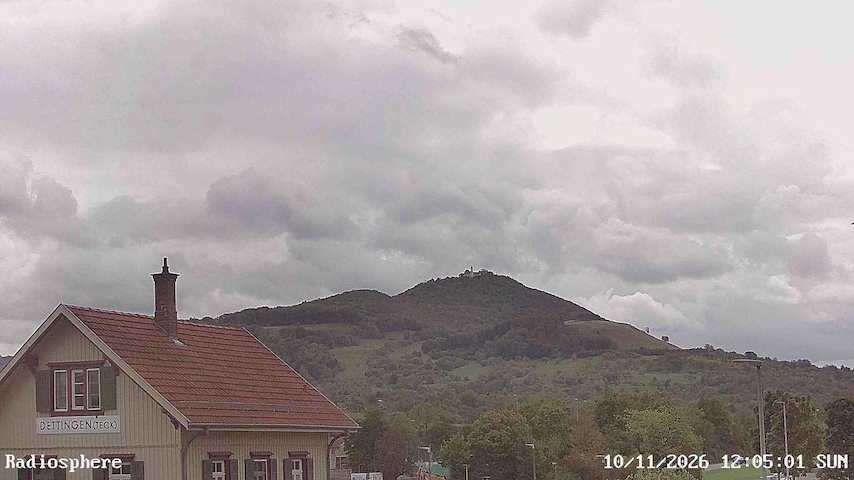 Live camera feed from RADiOSPHERE-BURG TECK in Burg Teck in Owen