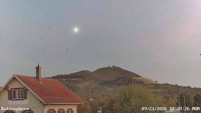 Live camera feed from RADiOSPHERE-BURG TECK in Burg Teck in Owen