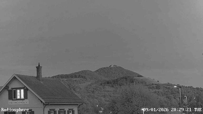 Live camera feed from RADiOSPHERE-BURG TECK in Burg Teck in Owen