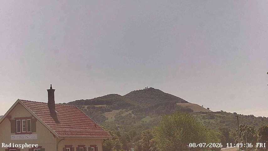 Live camera feed from RADiOSPHERE-BURG TECK in Burg Teck in Owen