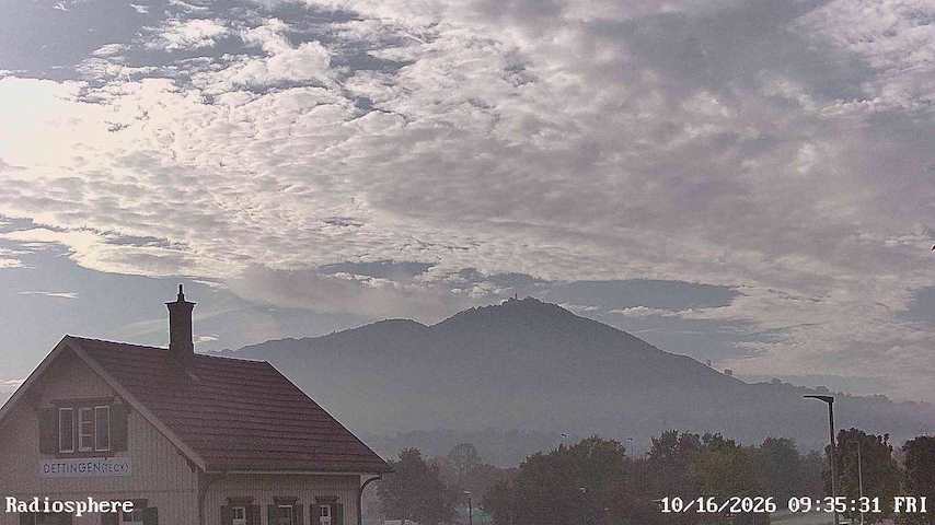 Live camera feed from RADiOSPHERE-BURG TECK in Burg Teck in Owen