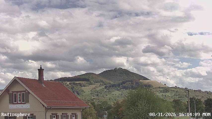 Live camera feed from RADiOSPHERE-BURG TECK in Burg Teck in Owen