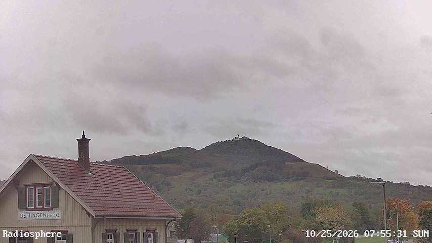 Živý kamerový kanál z RADiOSPHERE-BURG TECK v Burg Teck in Owen