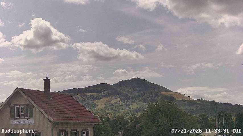 Canale telecamera in diretta da RADiOSPHERE-BURG TECK a Burg Teck in Owen