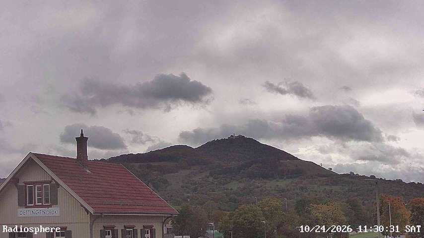 Live camera feed from RADiOSPHERE-BURG TECK in Burg Teck in Owen