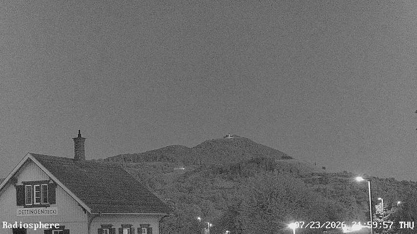 Live camera feed from RADiOSPHERE-BURG TECK in Burg Teck in Owen