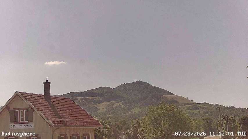 Live camera feed from RADiOSPHERE-BURG TECK in Burg Teck in Owen