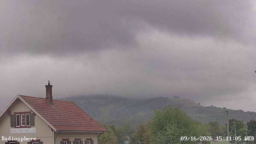 Live camera feed from RADiOSPHERE-BURG TECK in Burg Teck in Owen