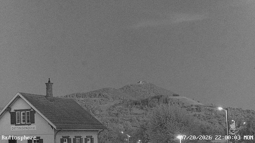 Live camera feed from RADiOSPHERE-BURG TECK in Burg Teck in Owen