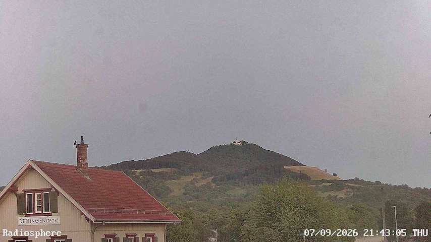 Live camera feed from RADiOSPHERE-BURG TECK in Burg Teck in Owen