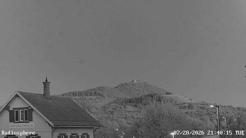 Live camera feed from RADiOSPHERE-BURG TECK in Burg Teck in Owen