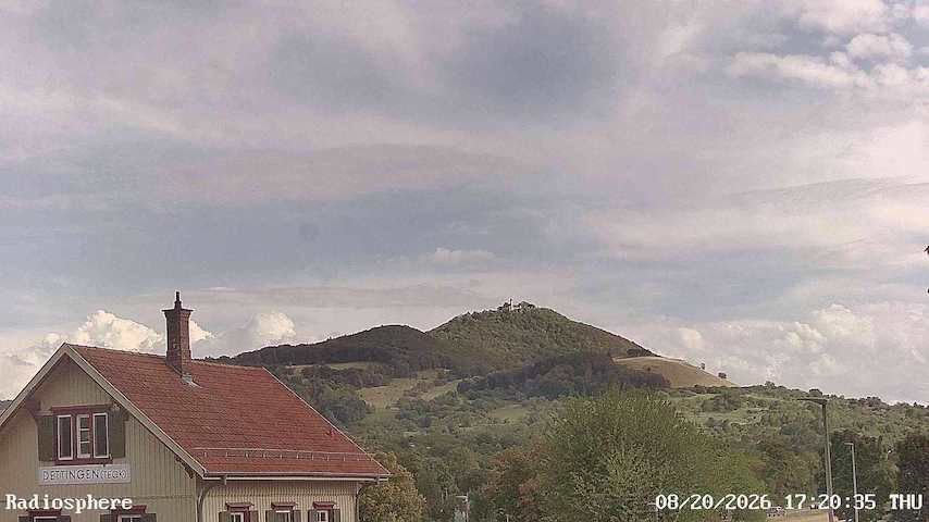 Live camera feed from RADiOSPHERE-BURG TECK in Burg Teck in Owen