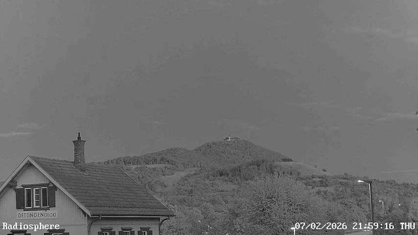 Live camera feed from RADiOSPHERE-BURG TECK in Burg Teck in Owen