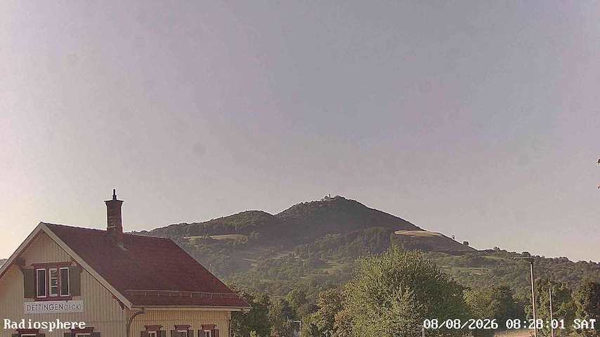 Live camera feed from RADiOSPHERE-BURG TECK in Burg Teck in Owen