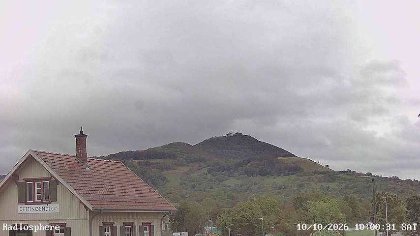 Live camera feed from RADiOSPHERE-BURG TECK in Burg Teck in Owen