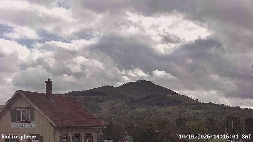Live camera feed from RADiOSPHERE-BURG TECK in Burg Teck in Owen