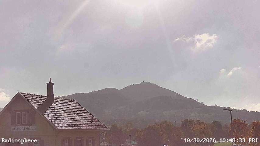 Live camera feed from RADiOSPHERE-BURG TECK in Burg Teck in Owen