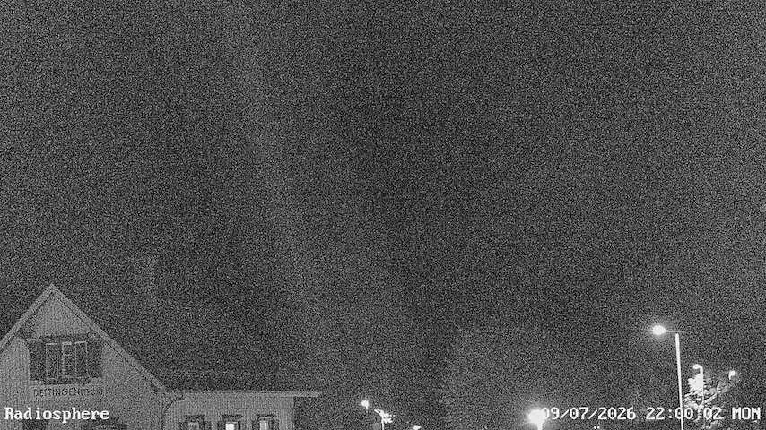 Live camera feed from RADiOSPHERE-BURG TECK in Burg Teck in Owen