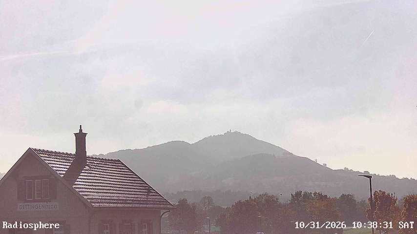 Live camera feed from RADiOSPHERE-BURG TECK in Burg Teck in Owen