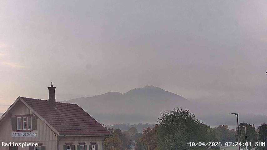 Live camera feed from RADiOSPHERE-BURG TECK in Burg Teck in Owen