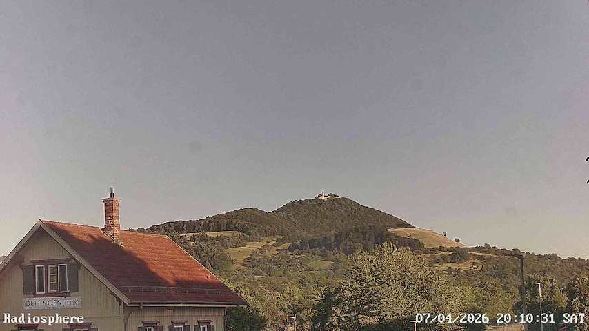 Live camera feed from RADiOSPHERE-BURG TECK in Burg Teck in Owen