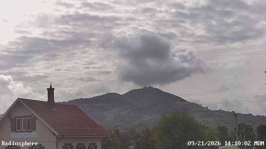 Tiesioginis kameros kanalas iš RADiOSPHERE-BURG TECK Burg Teck in Owen