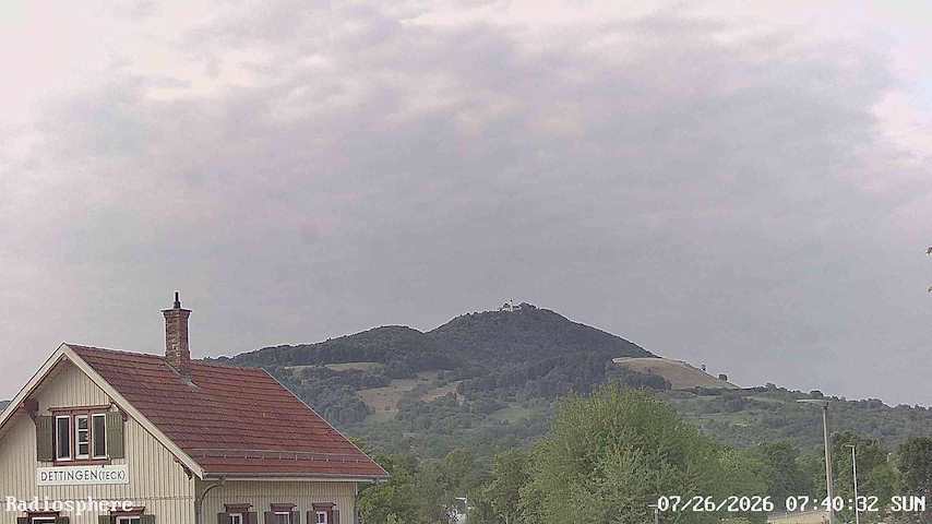 Live camera feed from RADiOSPHERE-BURG TECK in Burg Teck in Owen
