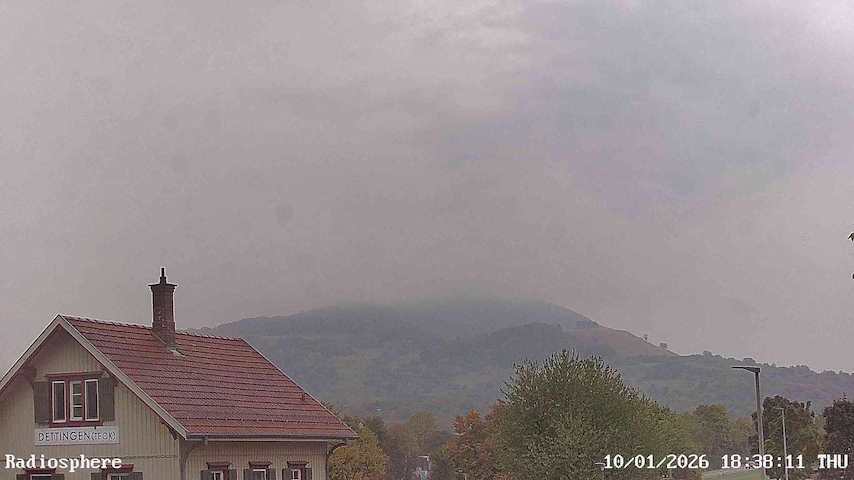 Live camera feed from RADiOSPHERE-BURG TECK in Burg Teck in Owen