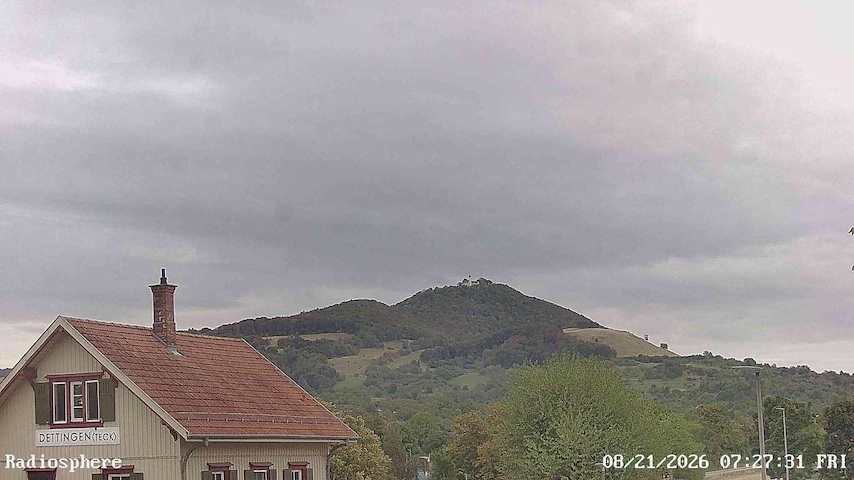 Live camera feed from RADiOSPHERE-BURG TECK in Burg Teck in Owen