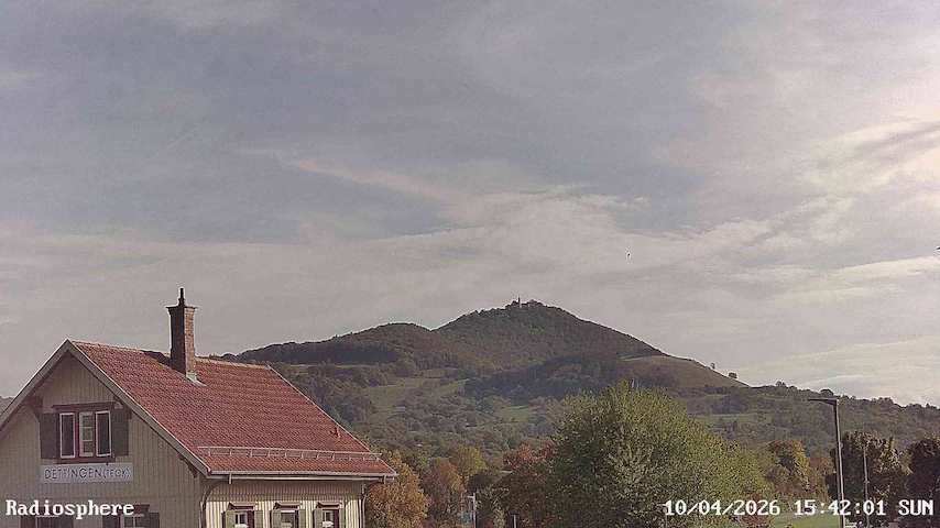 Live camera feed from RADiOSPHERE-BURG TECK in Burg Teck in Owen
