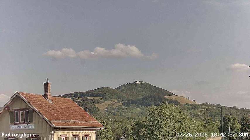Canal de càmera en directe de RADiOSPHERE-BURG TECK a Burg Teck in Owen