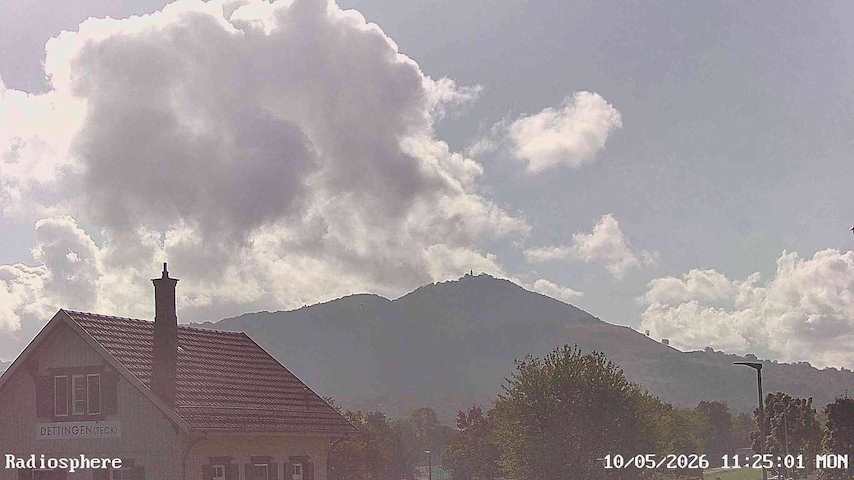 Live camera feed from RADiOSPHERE-BURG TECK in Burg Teck in Owen