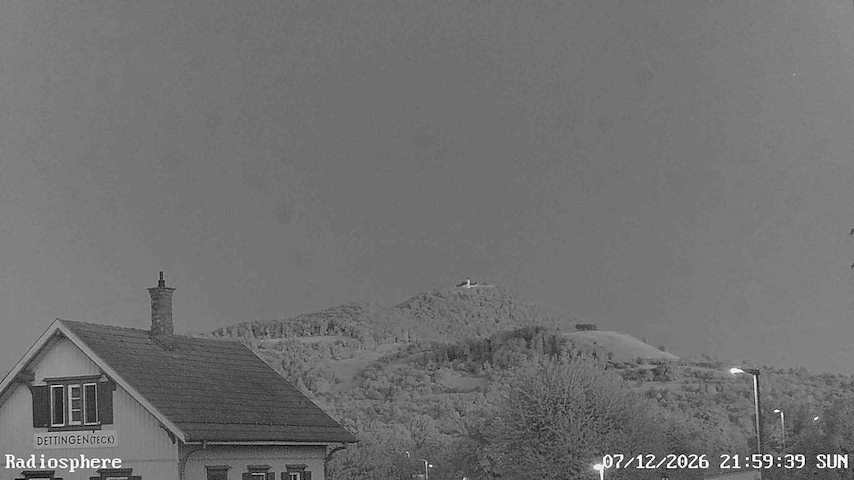 Live camera feed from RADiOSPHERE-BURG TECK in Burg Teck in Owen