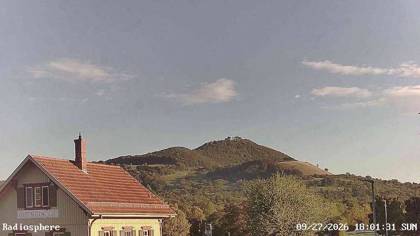 Live camera feed from RADiOSPHERE-BURG TECK in Burg Teck in Owen