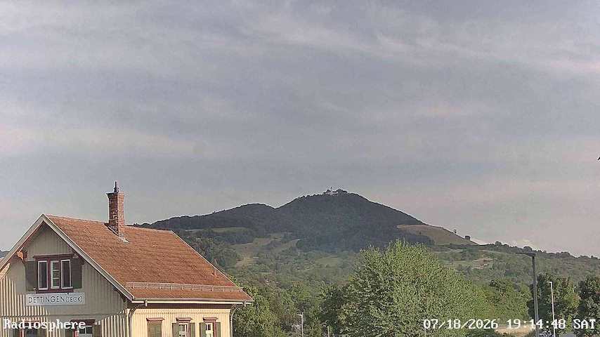 Live camera feed from RADiOSPHERE-BURG TECK in Burg Teck in Owen