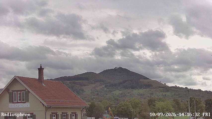 Live camera feed from RADiOSPHERE-BURG TECK in Burg Teck in Owen