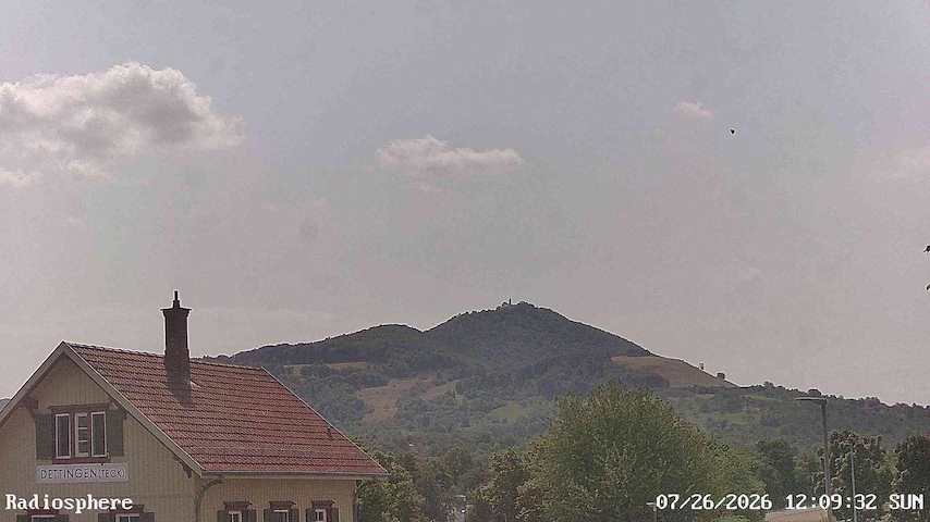 Live camera feed from RADiOSPHERE-BURG TECK in Burg Teck in Owen