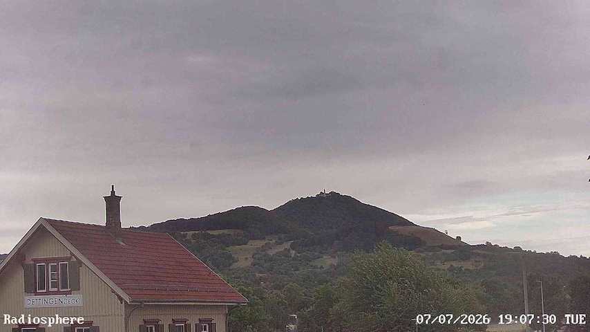 Live camera feed from RADiOSPHERE-BURG TECK in Burg Teck in Owen