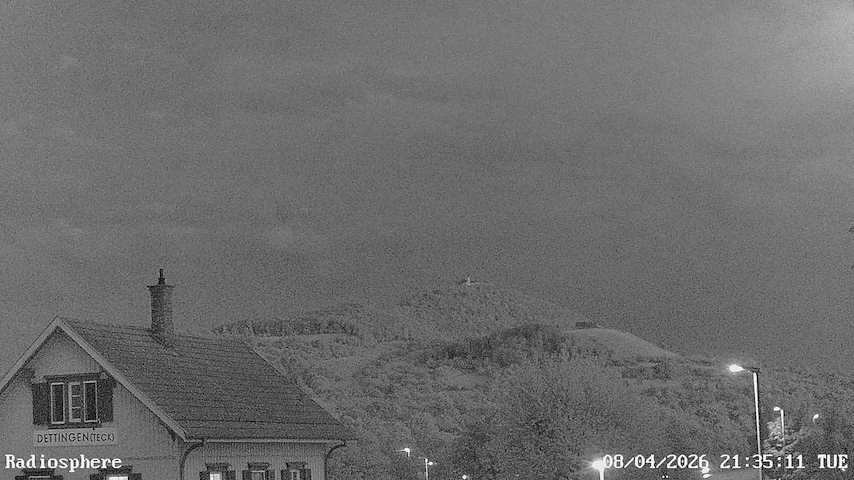 Live camera feed from RADiOSPHERE-BURG TECK in Burg Teck in Owen