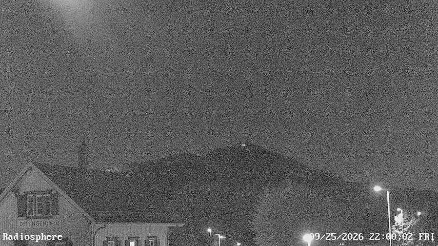 Live camera feed from RADiOSPHERE-BURG TECK in Burg Teck in Owen