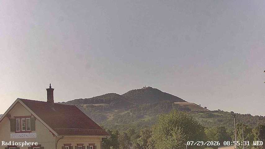 Live camera feed from RADiOSPHERE-BURG TECK in Burg Teck in Owen